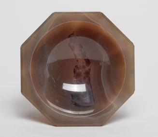 Rare France Cameo Agate Cut Bowl