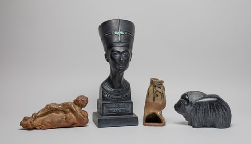 Estate Large Set Table Sculptures
