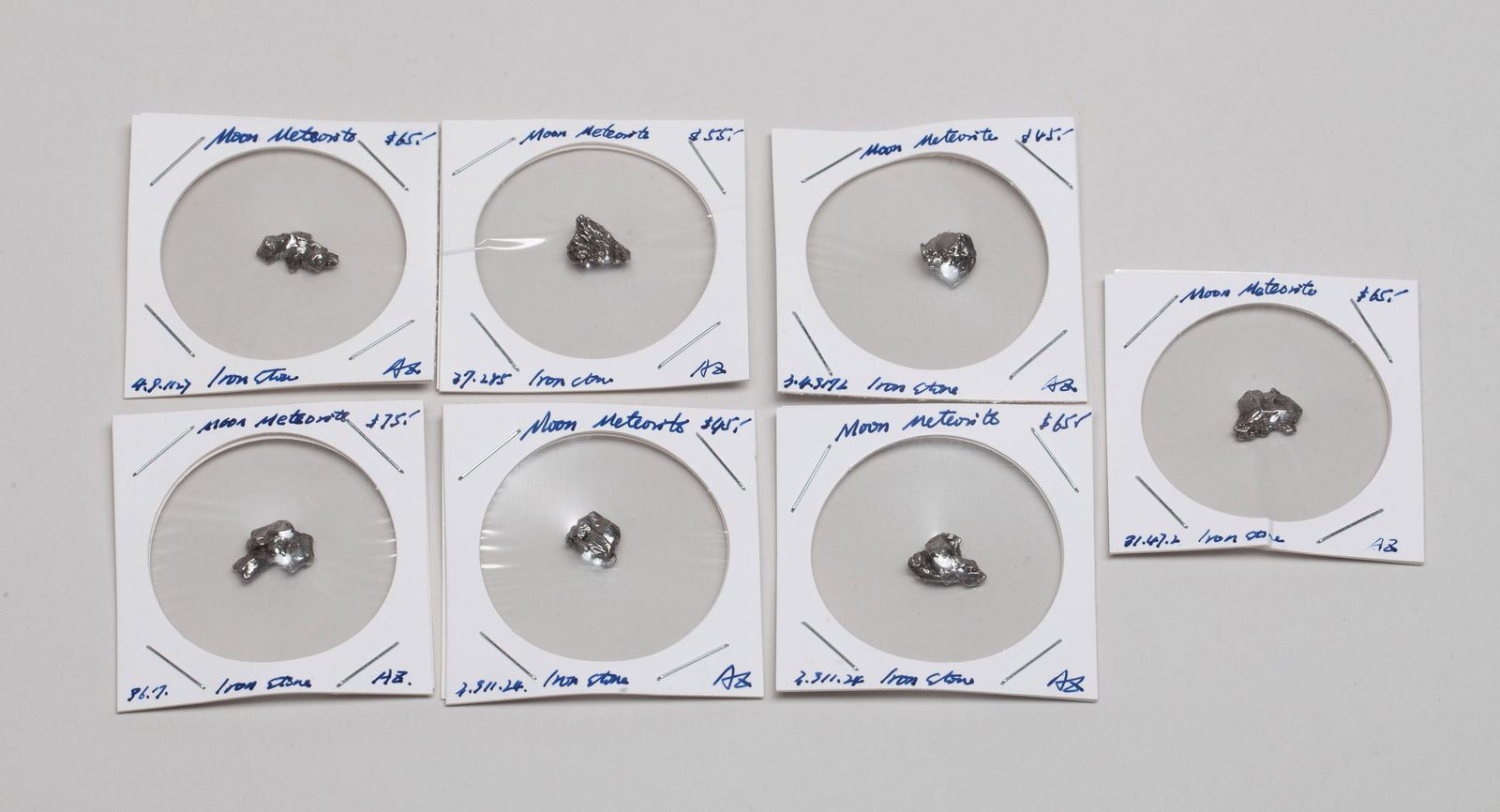 Estate Moon Iron Meteorite Stones (1 of 10)