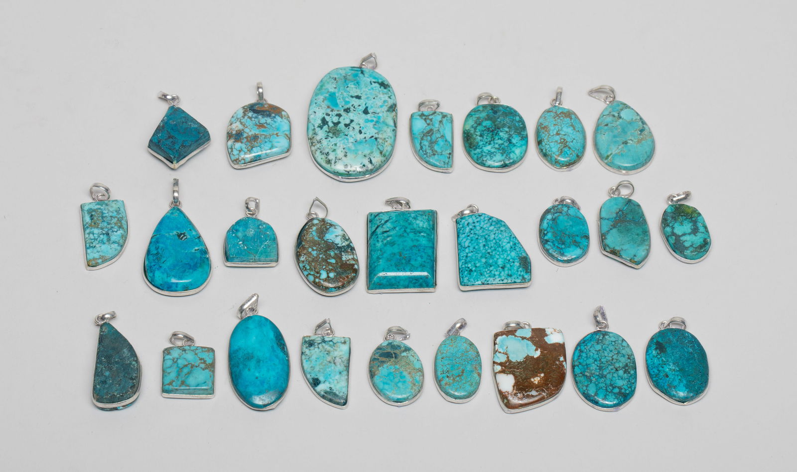 Collectible Turquoise Like Pendants (1 of 9)