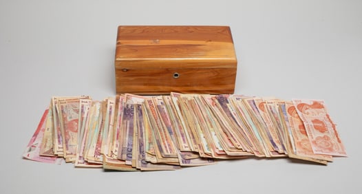 Estate Large Set World Banknotes