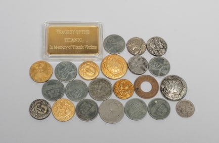 Estate Large Set Decor Coins