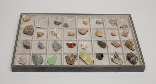 Large Set Gemstone & Fossil Sets