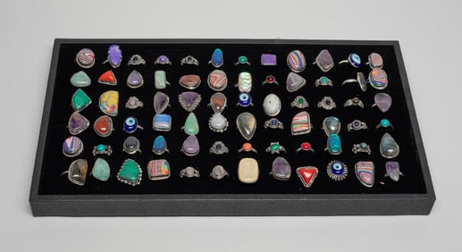 Estate Large Set Rings