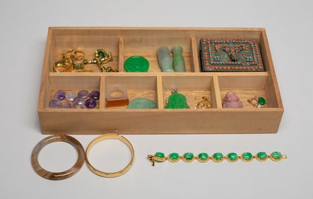 Estate Large Set Chinese Export Jewelry