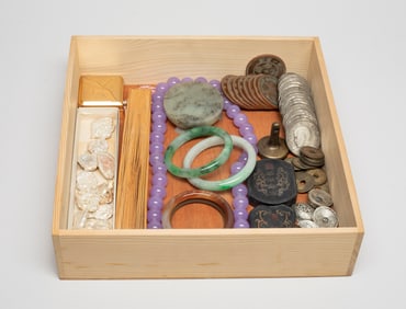 Estate Chinese Fengshui Coins, Jewelry & Decors