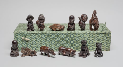 Japanese Wood Carved Netsuke