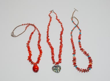 Estate Southwestern Gemstone Necklaces