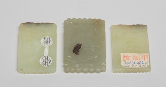 Set Chinese Export Jade Pendants