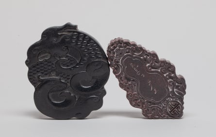 Two Chinese Carved Pendants