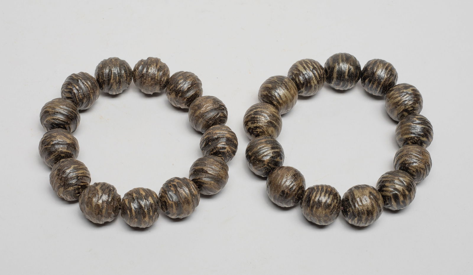 Two Chinese Agarwood Prayer Beads (1 of 9)