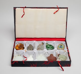 Estate Large Set Chinese Snuff Bottles