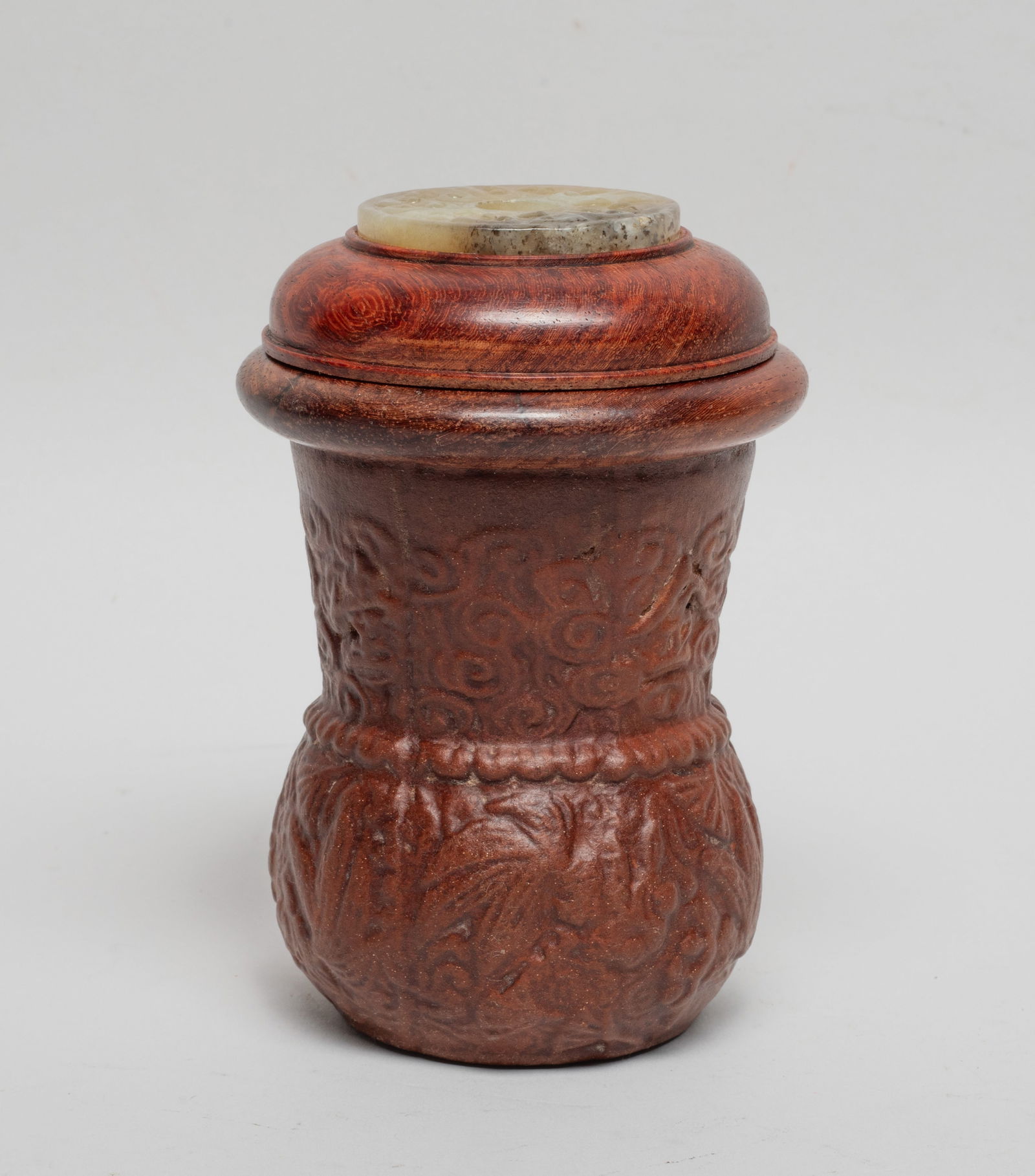 Chinese Gourd & Jade Grasshopper Jar (1 of 15)
