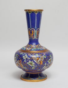 Chinese Export Cloisonne Vase