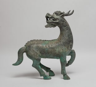 Large Chinese Bronze Sculpture