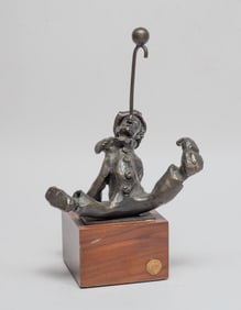 Vintage Bronze Table Sculpture