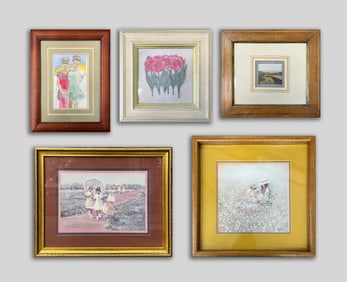 Set Vintage Wall Hangings