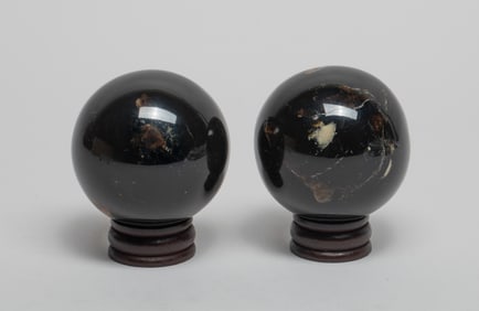 Two Root Amber Balls