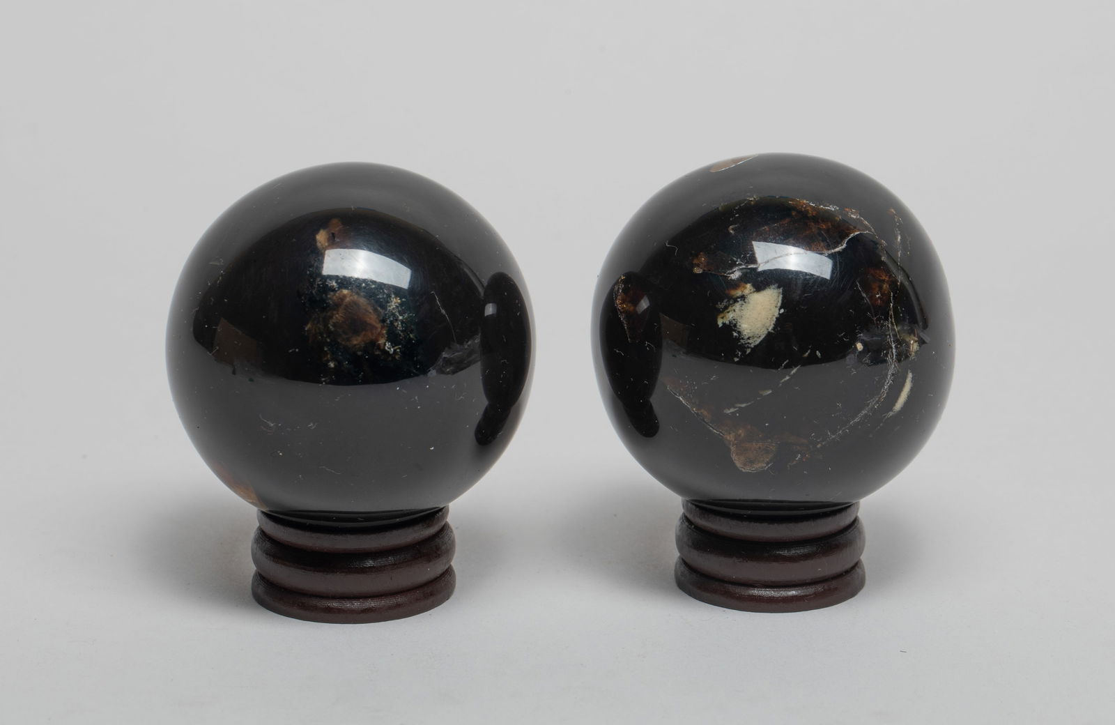 Two Root Amber Balls