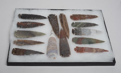 Estate Native American Type Stone Points