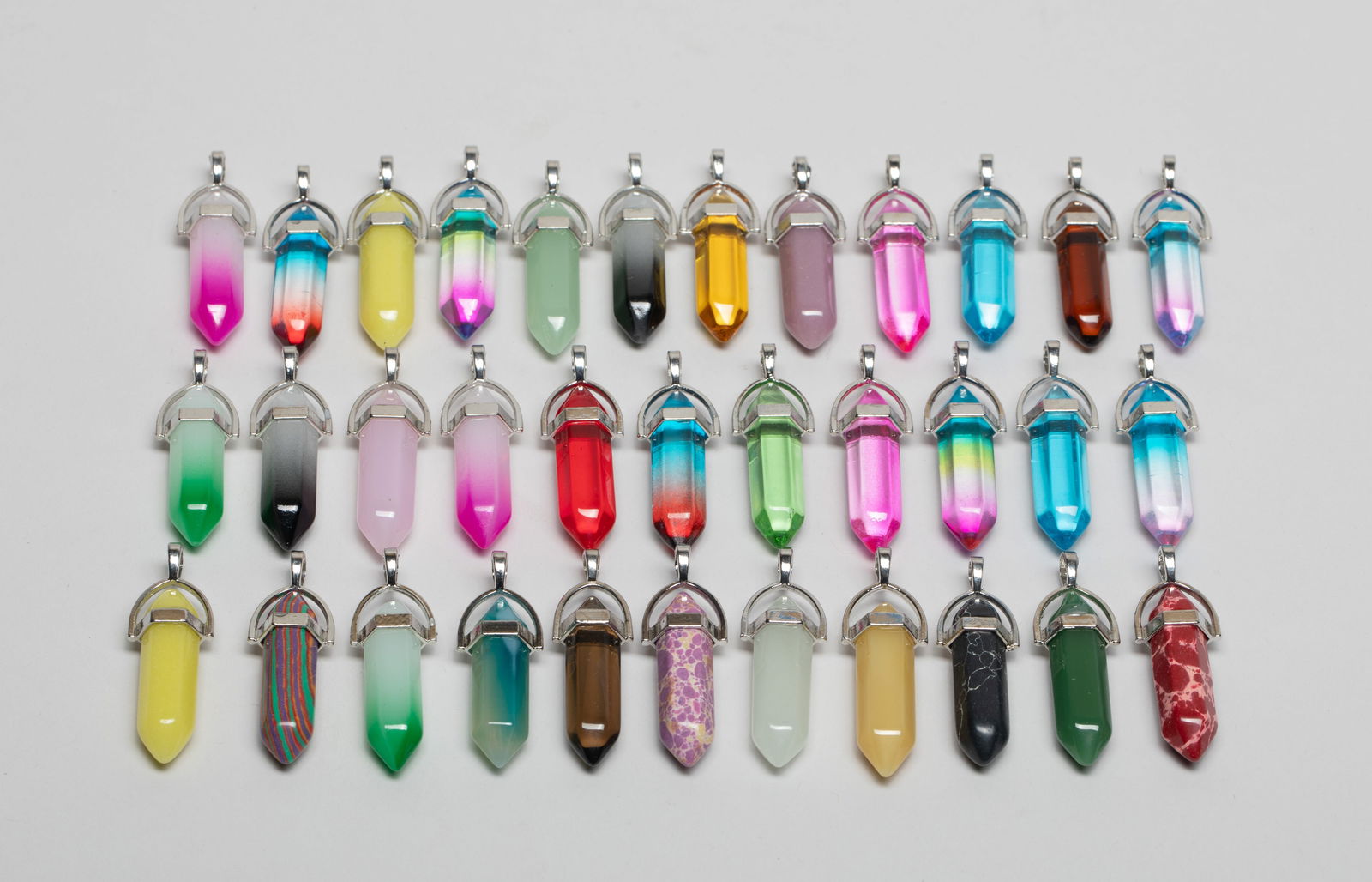 Collectible Gemstone Tone Hexagonal Point (1 of 8)