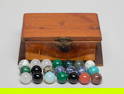 Box of Balls, Ruby, Crystal, Gemstones