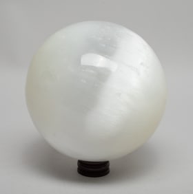 Large Crystal Ball Sculpture