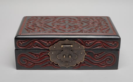 Chinese Lacquer/ Cinnabar Like Box