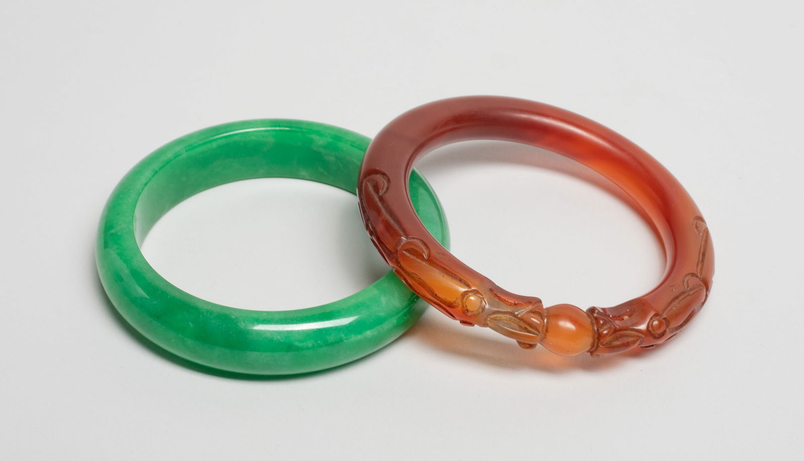 Estate Two Chinese Bangles (1 of 8)