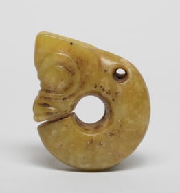 Chinese Jade/ Stone Carved Toggle
