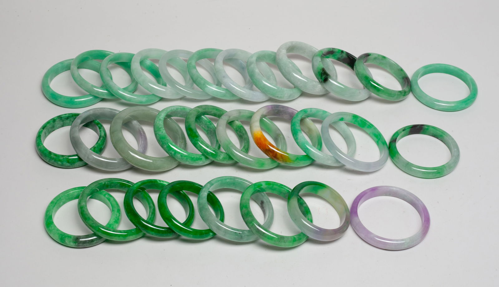Estate Chinese Export Bangles (1 of 9)