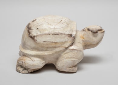 Vintage Petrified Wood Sculpture