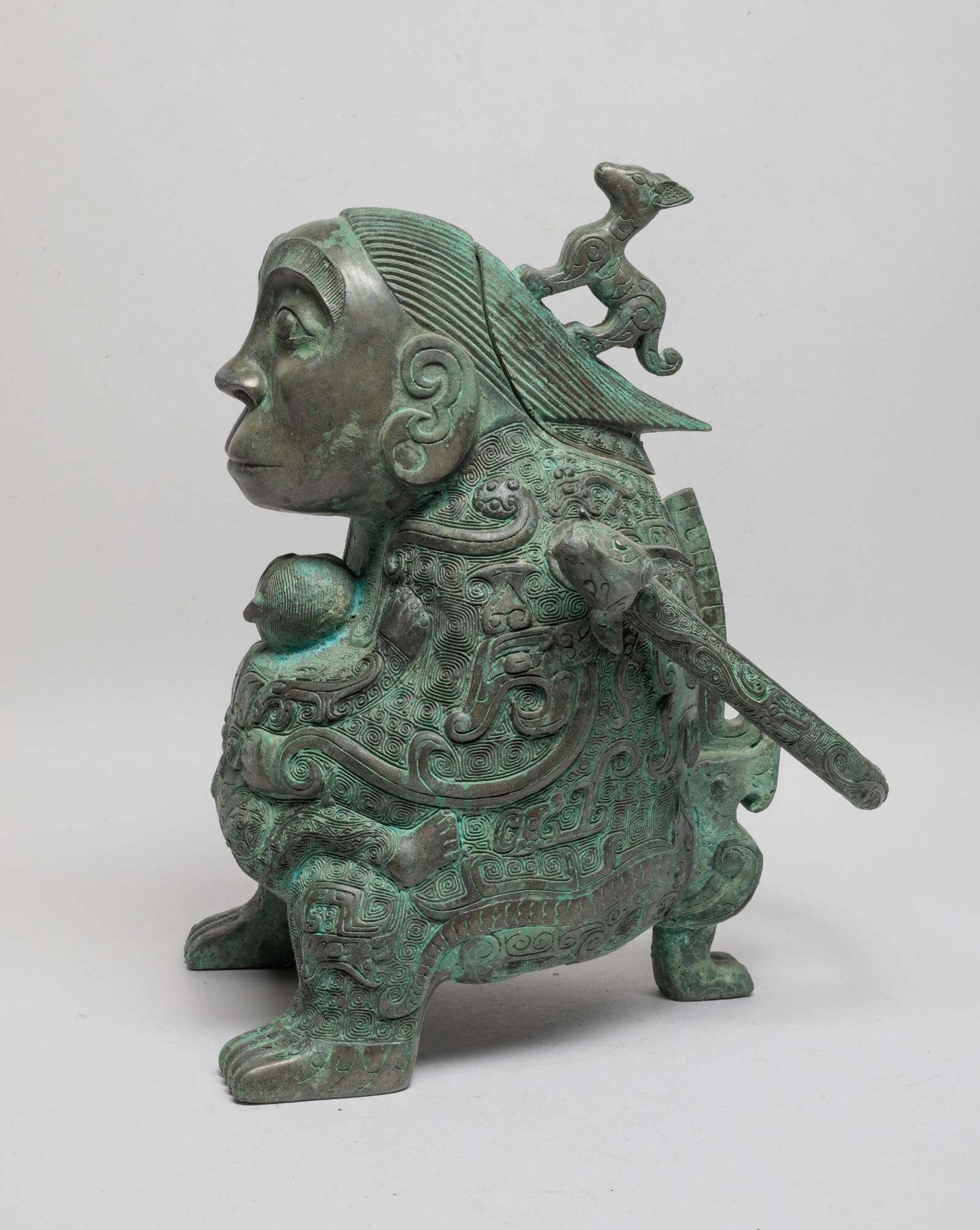 Large Chinese Bronze Pot (1 of 18)