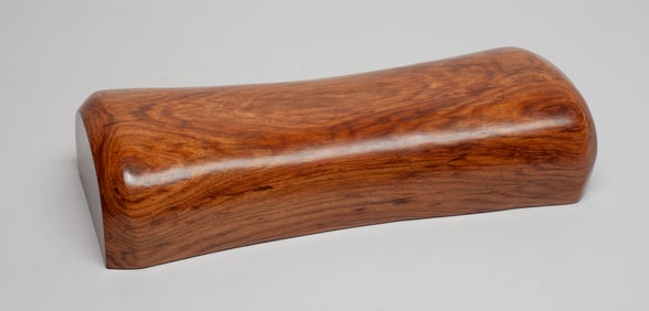 Chinese Export Wood Pillow