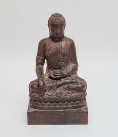 Chinese Export Agarwood Sculpture of Buddha