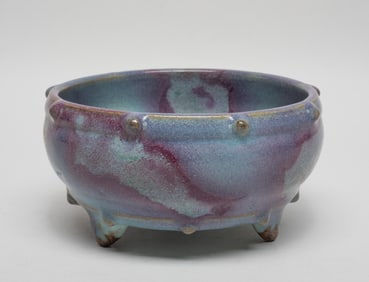 Chinese Jun Ware Porcelain Brush Washer
