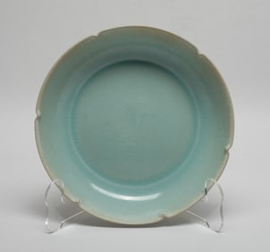 Chinese Ru Type Porcelain Deep Plate