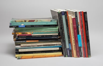 Estate Large Set Books & Catalogs of Art