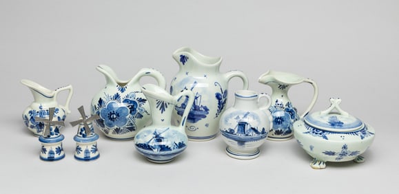 Delft Blue & White Porcelain Sets