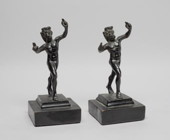 Two Antique Bronze Sculptures, 1920-30s