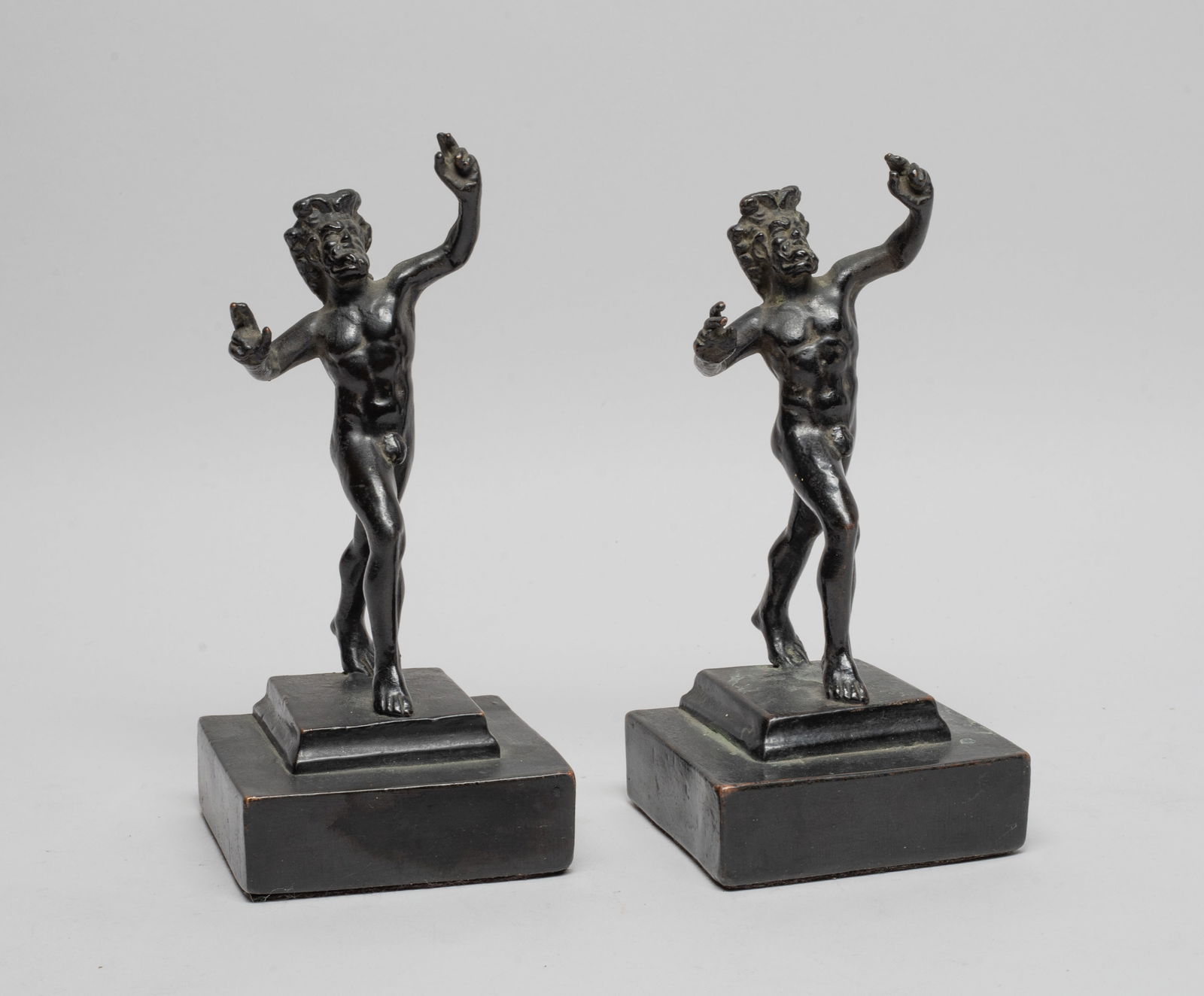 Two Antique Bronze Sculptures, 1920-30s (1 of 9)