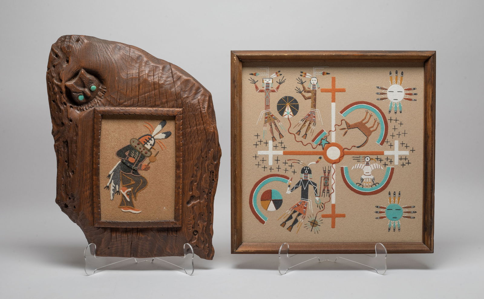 Two Navajo Sand Paintings (1 of 14)