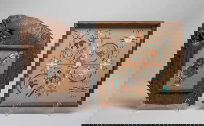 Two Navajo Sand Paintings