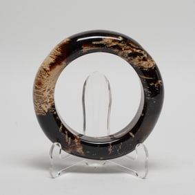 Collectible Chunky Nature Amber Bangle