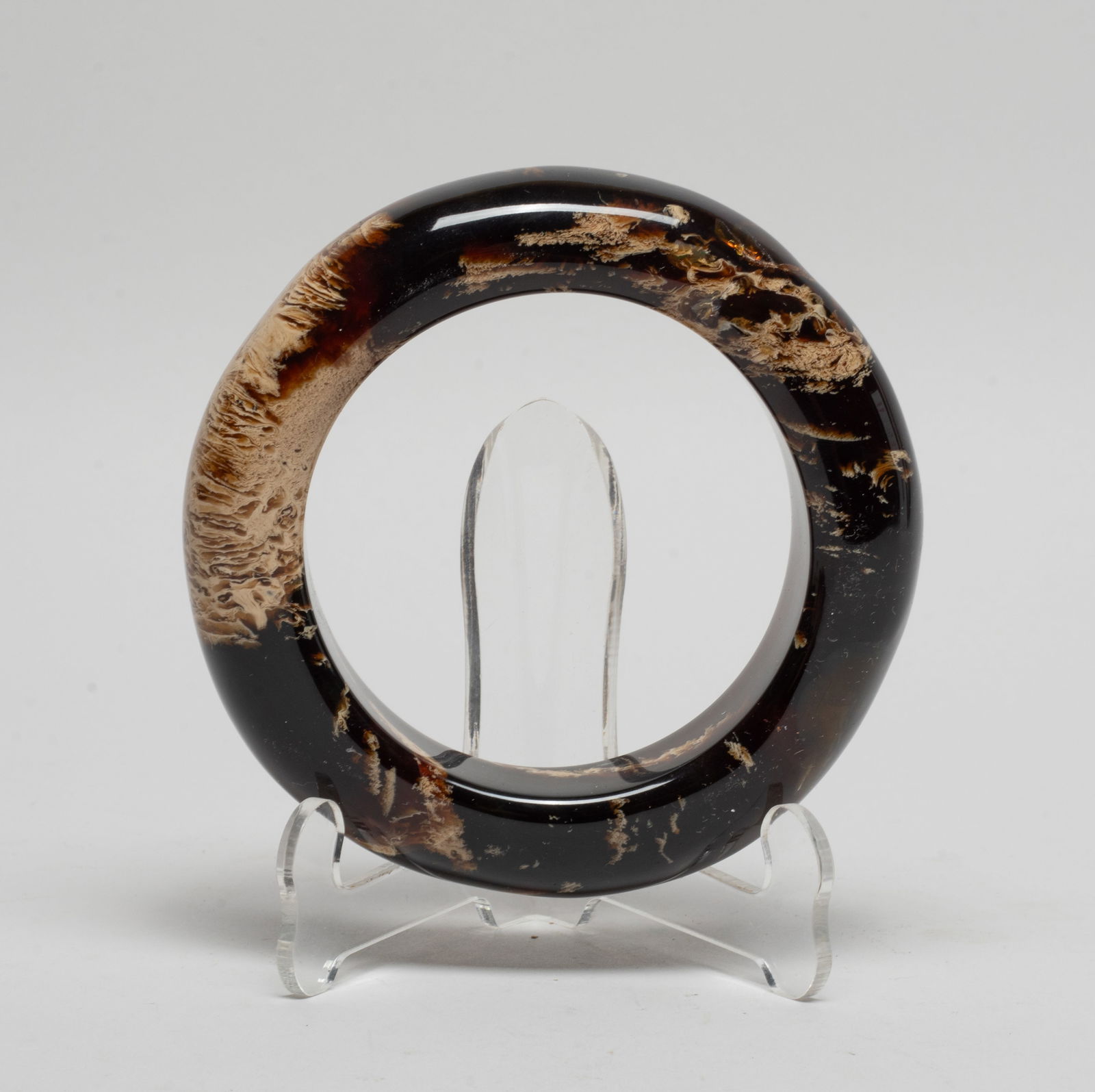 Collectible Chunky Nature Amber Bangle (1 of 9)