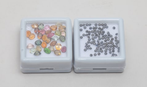 Estate Tourmaline & Sapphire Cut Stones