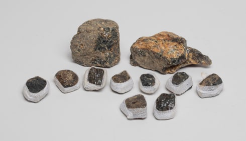 Estate Large Set Nature Amber Nuggets