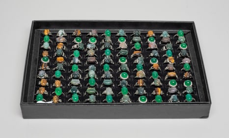 Estate Large Set Stone Rings