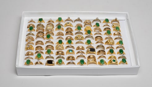 Estate Large Set Rings