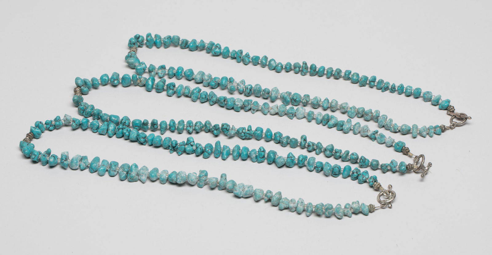 Handmade Three Turquoise Like Necklaces (1 of 8)